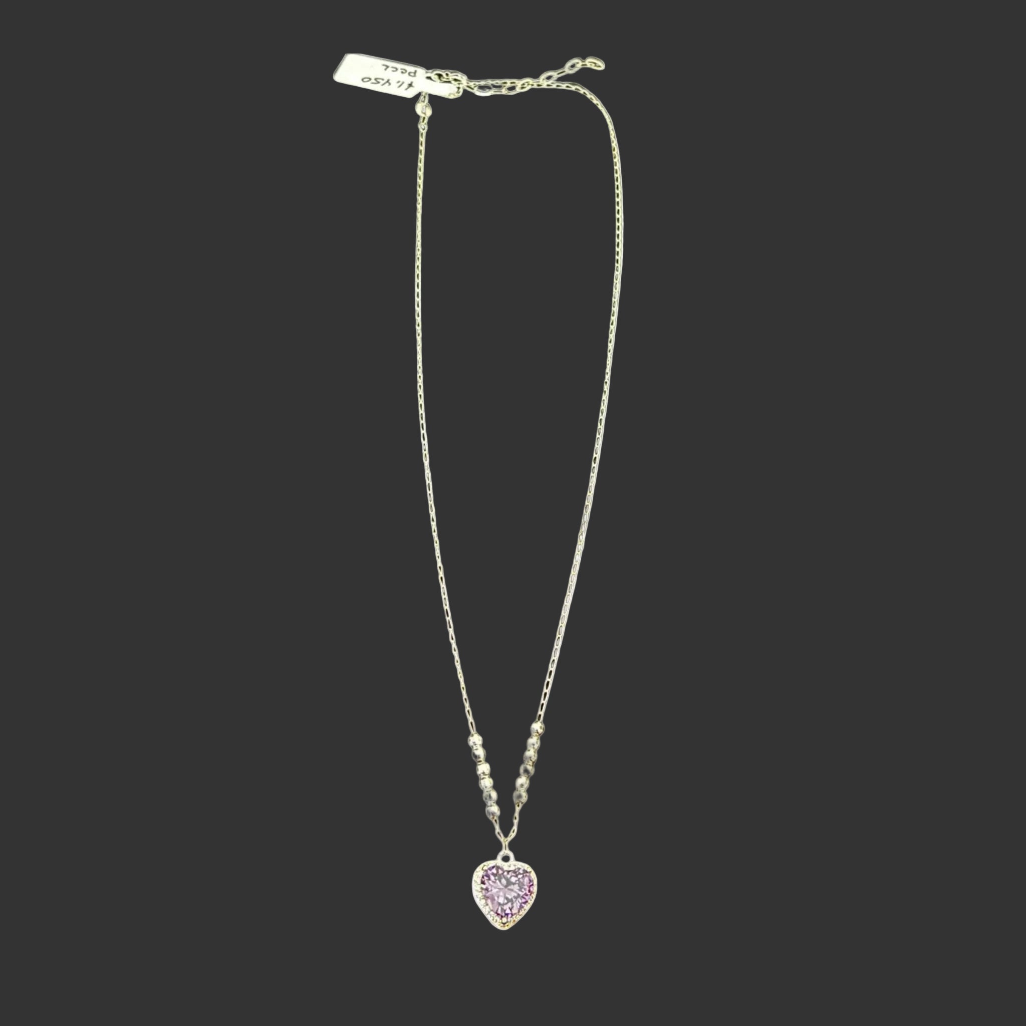 Collar Amore Plata Ley